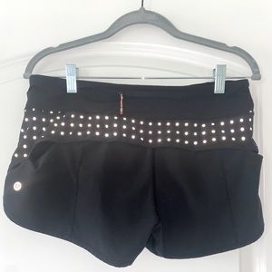 Lululemon speed up reflective shorts
